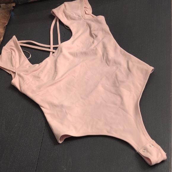 Garage Pink Bodysuit - Picture 1 of 8
